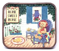 Novelties & Gifts 1253814C Home Sweet Home Resin Wall Plaque - B