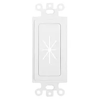 Cmple Decor Insert With Flexible Opening, White 1270-N