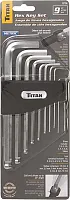 9 Pc Metric Detent Ball Hex Key Set 1.5 Up To 10Mm 12736