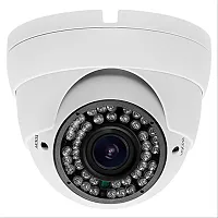 Cmple Hd Cvi Ir Dome Camera 1Megapixel 2.8-12Mm Varifocal (White