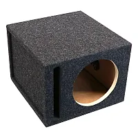 Atrend Single 12" Vented Woofer Enclosure - Charcoal Carpet Covering