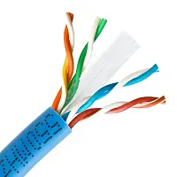 Cmple Cat-6 Solid Pvc Utp 23Awg Cmr Bare Copper Cable With Gigab