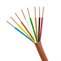 Cmple 18/8 Thermostat 18Awg 8 Conductor Unshielded Cable - 250 F