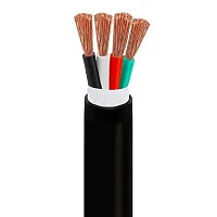 Cmple 16Awg Bare Copper 4-Conductor Indoor/Outdoor Speaker Cable