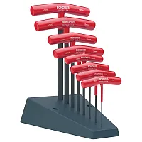 Bondhus Metric Hex T-Handle Wrenches With Stand 2 To 10Mm (8 Piece)