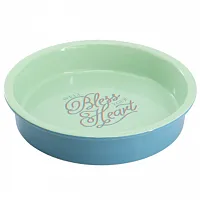 Wanda June Home by Miranda Lambert Breakfast 9 Inch Round Stoneware Pie Pan in T