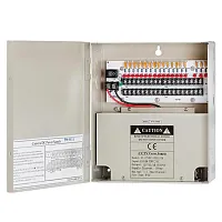 Cmple 12Volt 18P 10 Amp Power Supply Box For Cctv 1357-N