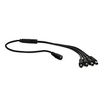 Cmple 1 Female To 4 Male Dc/Ac Power Splitter Cable (18Inch) 135