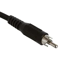 Cmple 136-N Y-Adapter (1 RCA Plug to 2 RCA Jacks)