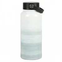 Gibson Home Brampton 30 Ounce Stainless Steel Double Wall Thermal Bottle With Li