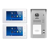 Cmple Video Intercom Entry System Dk4722 2 Apartment Audio/Video