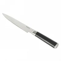 Babish 8 Inch High-Carbon Stainless Steel Full Tang Carving Knife in Black