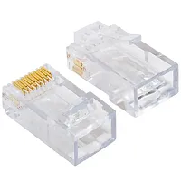 Cmple Platinum Tools 100010C Ez-Rj45 Cat6 Connectors, 50 Pc. Cla
