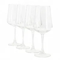 Gibson Home Belinni 4 Piece 15.4 Ounce Classic Wine Glass Set