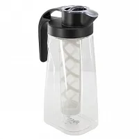 Mr. Coffee Wrenley 67 Ounce Plastic Cold Brew Coffee Pitcher with Nylon Mesh Fil