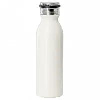 Gibson Home Marina 20oz Stainless Steel Thermal Bottle with Acrylic Lid in Cream
