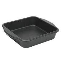 Oster Teston Platinum Collection 8 Inch Nonstick Carbon Steel Square Cake Pan in