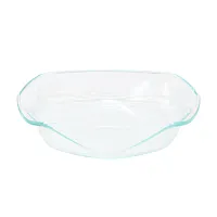 Soho Lounge Carnegie Hill 12 inch x 10 Inch x 2.6 Inch Tempered Glass Roaster Pa