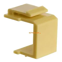 Cmple 144-N Blank Insert For Wall Plate - 10pcs/Pack (Ivory)