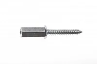 Cmple Platinum Tools Threaded Rod - 1/4-20 Male Coupler With 1 1