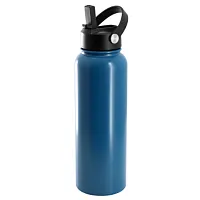 Gibson Home Marina 38 Ounce Double Wall Stainless Steel Thermal Bottle with Lid