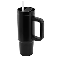 Gibson Home 29oz Marina Stainless Steel Thermal Tumbler with Side Handle and Str