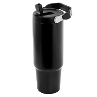 Gibson Home 29oz Marina Stainless Steel Thermal Tumbler with Top Handle and Fold