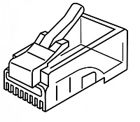 Cmple Platinum Tools Rj-45 (8P8C), Round Cable, Stranded Wire, 1