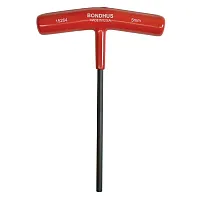 Bondhus Metric Hex T-Handle Wrench: 5Mm X 6" Length