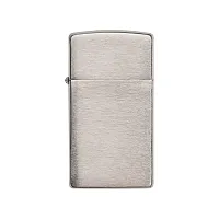 Zippo  1600  Windproof Lighter Slim Brushed Chrome