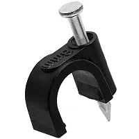 Cmple Plastic Staples Cable Clips For Rg6 8Mm Black 100 Pcs/Bag 