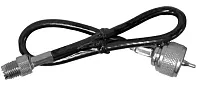 12&quot; Male Pl259 To Mini Uhf Female Adaptor 1Shfmplx