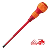 Vessel Ball Grip Insulated Screwdriver No.200 -6X1.0X150