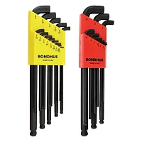 Bondhus Bondhus Balldriver Stubby Metric/Sae Ball End Hex L-Keys Double Set (22 