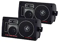 Box Speaker Pyramid 3-Way 100 Watt Bass Reflex