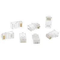 Cmple 212-N Cat6 MODULAR PLUGS RJ45 Solid 100 PACK