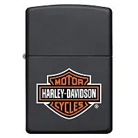 Zippo Windproof Lighter Harley-Davidson?? Design Black