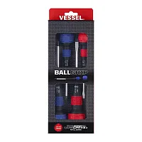 Vessel Ball Grip Screwdrivers (4 Piece Set)
