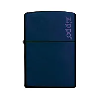 Zippo Windproof Lighter Navy Matte W/Zippo Logo