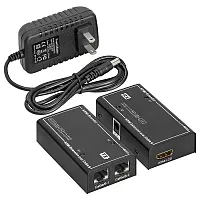 Cmple Hdmi Over Cat5E Cat6 Ethernet Balun Extender Repeater - 10