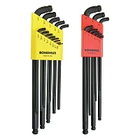 Bondhus Stubby Metric/Sae Maxtorque??? Double Ball End Hex Long L-Keys Double Se