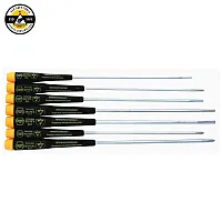 Wiha Esd Safe Precision Extra Long Screwdriver Set (7 Piece Set)