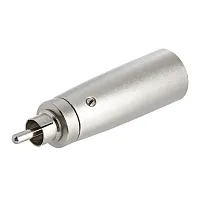 Cmple 281-N 3P XLR Plug to RCA Plug Adapter