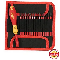 Wiha Insulated Narrow Profile Slimline Blade Set - 15 Piece Set