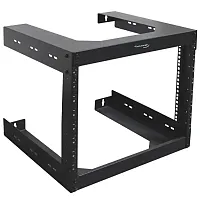 Cmple Wavenet - 8U Wall Mount Server Rack 18Inch Deep Open Frame Server Room Rac