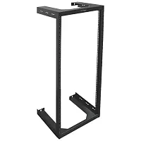 Cmple Wavenet - 30U Wall Mount Server Rack 18Inch Deep 2 Post Open Frame Server 