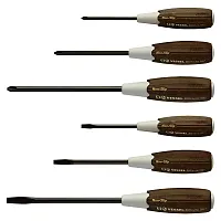 Vessel Wood-Compo Non-Slip Screwdriver 6Pc. Set