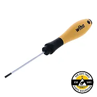 Wiha Esd Safe Softfinish Slotted Screwdriver: 2.5 X 75Mm
