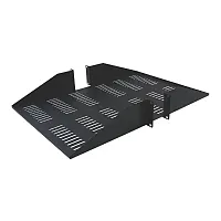 Cmple Wavenet DoubleSided 2U Vented Rack Mount Cantilever Shelf For 19Inch Netwo