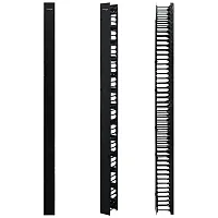 Cmple Wavenet 78 High SingleSided Vertical Cable Manager - Spacious Finger Duct 
